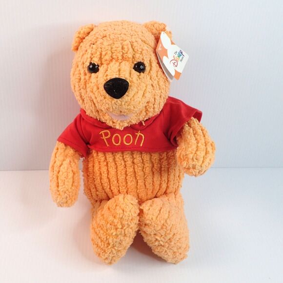 The Disney Store Winnie the Pooh Textured Plush Doll with Tag 16" - Picture 2 of 10